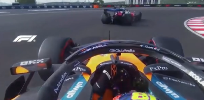 F1: la maniobra que generó la sanción a Hamilton tras la clasificación del GP de Hungría