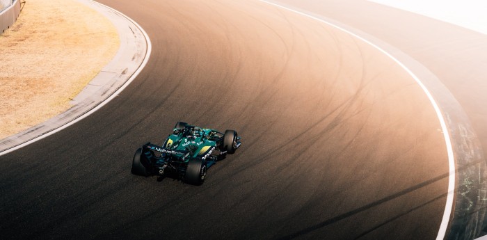 F1: Aston Martin probó las mejoras en el motor Honda