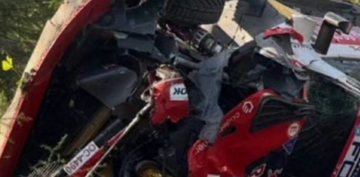 WRC: Ogier sufrió un fuerte accidente y fue trasladado al hospital