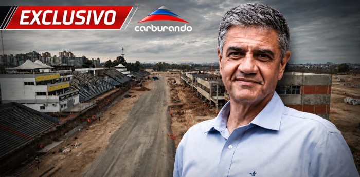 ¡EXCLUSIVO! Jorge Macri recorrió las obras del autódromo de Buenos Aires: “Va a estar listo para la Fórmula 1”