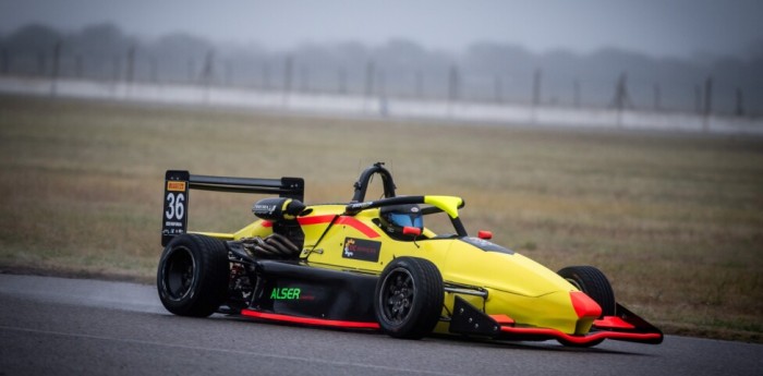 Fórmula Nacional: Sabatini prevaleció en un ajustado final para ganar la carrera 1 en Toay