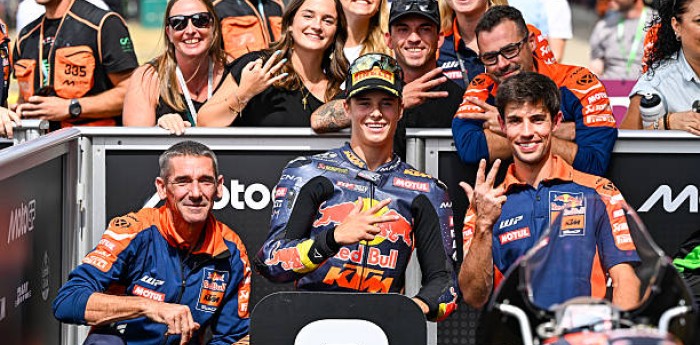 Moto3: Perrone brilló en Silverstone y logró un espectacular podio en la última vuelta