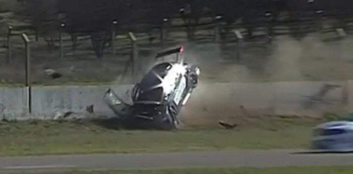 TC2000: el parte de Tomás Fernández tras el durísimo accidente en Toay