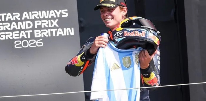 Moto3: Perrone y el recuerdo del podio en Silverstone: ¿Cómo fue sacar la bandera argentina en Gran Bretaña?