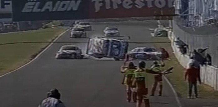 TC: así fue el insólito vuelco de Matías Rossi en Paraná 2004