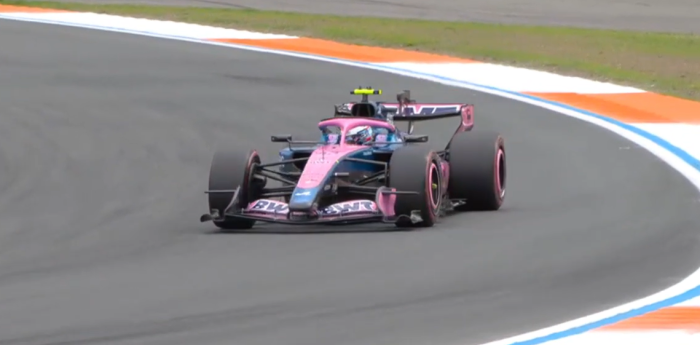 F1: la vuelta rápida con la que Colapinto se metió sexto en la FP1 del GP de Países Bajos