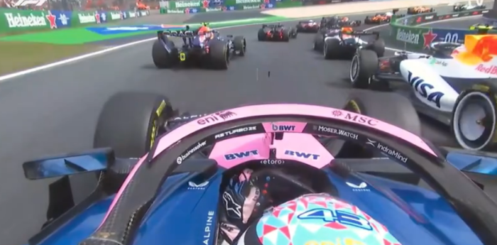 F1: así fue la positiva largada de Colapinto en la Sprint del GP de Países Bajos