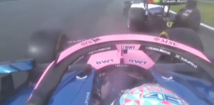 F1: "No hice nada", así reaccionó Colapinto a la sanción de pase y siga en el GP de Países Bajos