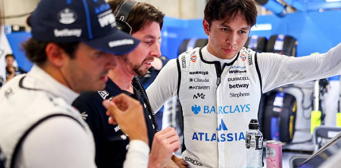 Albon reveló por qué comparte información con Sainz dentro de Williams