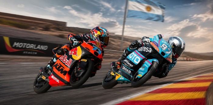 Moto3: Morelli rozó la pole en Aragón y Perrone también se metió en el Top 10