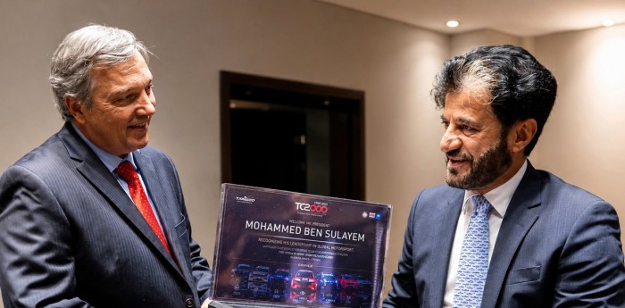 Ben Sulayem y el TC2000: el regalo especial que recibió el presidente de la FIA