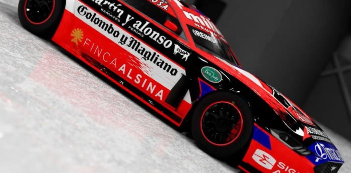 TC: Germán Todino presentó el nuevo diseño de su Ford Mustang