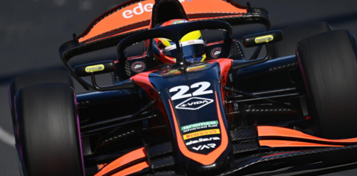 Varrone aceleró y terminó tercero en la práctica de F2 en el GP de Italia