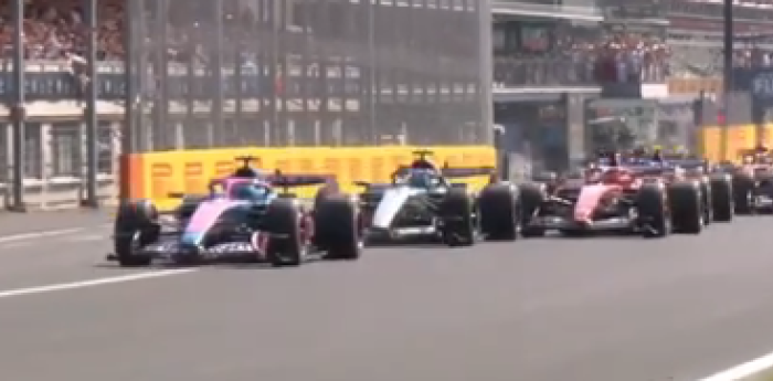 F1: la excelente largada de Gasly para mantener la primera posición en el GP de Italia