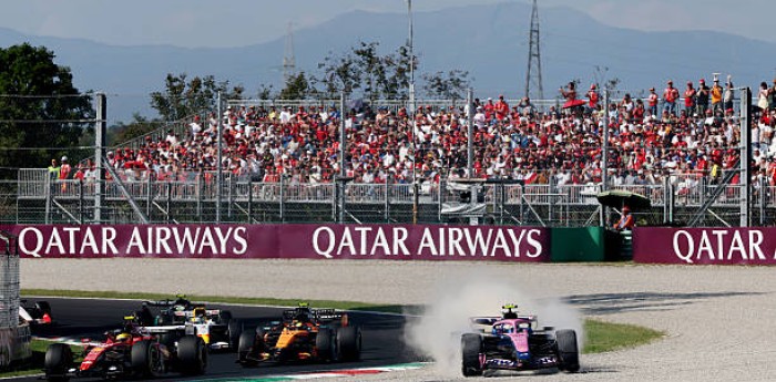 F1: Colapinto se fue afuera en plena pelea y cayó varias posiciones en Monza