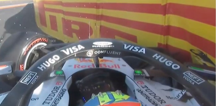 ¡Golpe de escena en Madring! Lindblad provocó el primer accidente de la Fórmula 1 durante la FP2