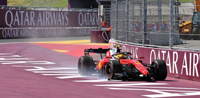 F1: el golpe de Hamilton que provocó la bandera roja en la FP3 de Madrid