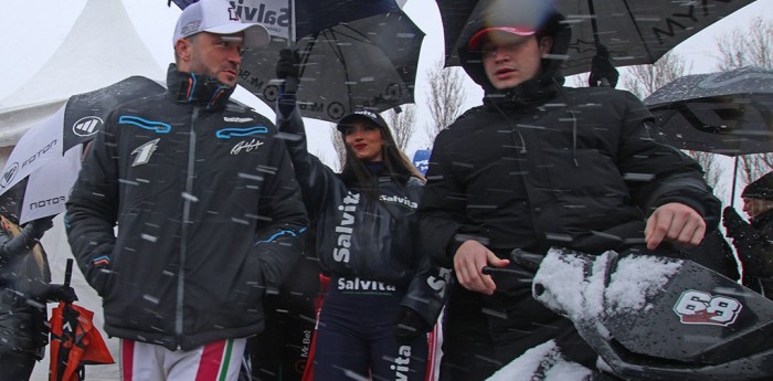 "Cadenas en las ruedas": la alternativa de los pilotos del TC ante la histórica nieve en San Luis