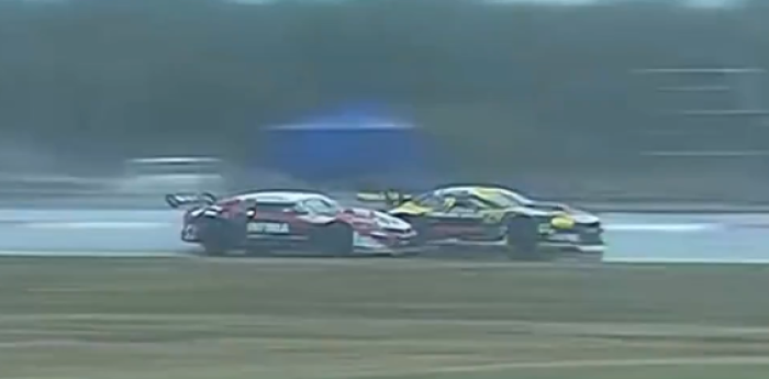 TC: ¡Casi se tocan! Chapur y Rossi protagonizaron un insólito momento en la clasificación de San Luis