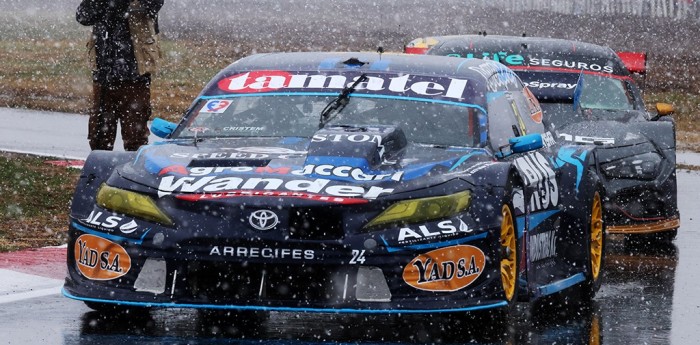 ¡Ni la nieve lo detuvo! Josito Di Palma logró la pole position del TC en el autódromo de San Luis