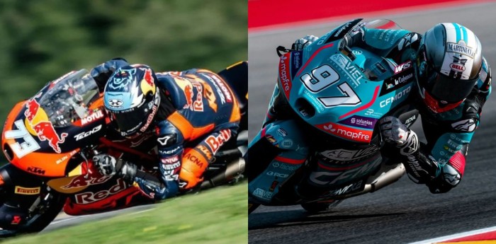 Perrone y Morelli deberán pasar por la Q1 tras completar una complicada práctica clasificatoria de Moto3 en Austria