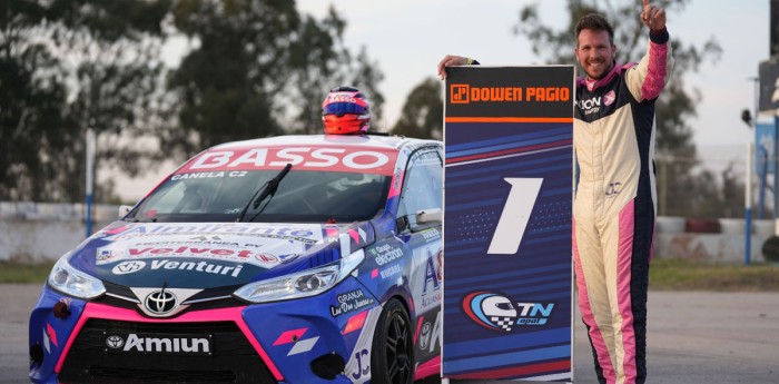 Juan Ignacio Canela apareció en el cierre del sábado para llevarse la pole position de la Clase 2 del TN APAT en Río Cuarto