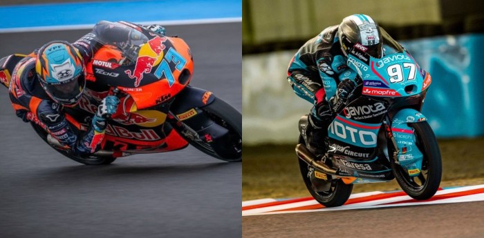Perrone y Morelli completaron la difícil carrera de Moto3 en Motegi con un P14 y P18