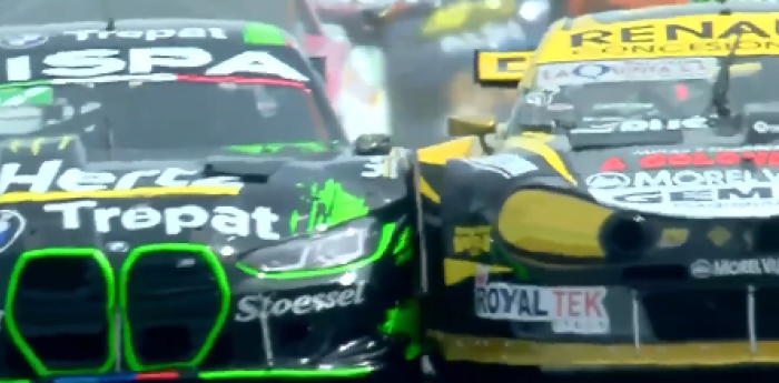La áspera largada entre Santero y Chapur en la tercera serie del TC en San Nicolás