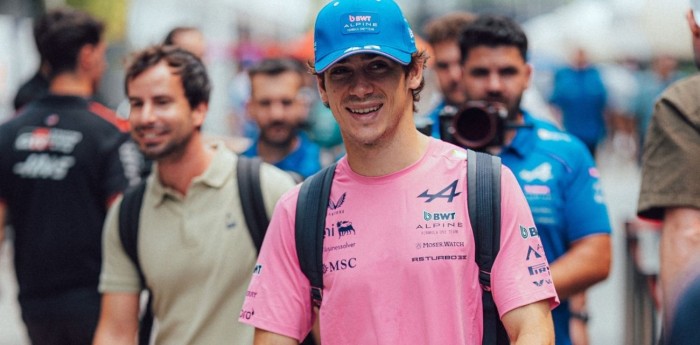 Hola Franco: Colapinto llegó al paddock del Gran Premio de Singapur