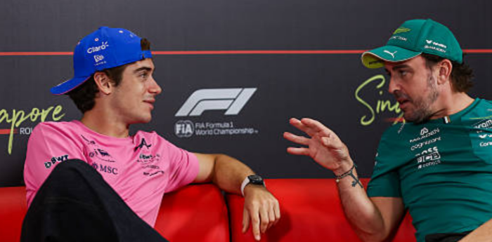 El desopilante ida y vuelta entre Colapinto y Alonso en la previa al GP de Singapur