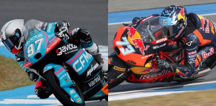 Morelli y Perrone deberán pasar por la Q1 tras completar una complicada práctica clasificatoria de Moto3 en Indonesia