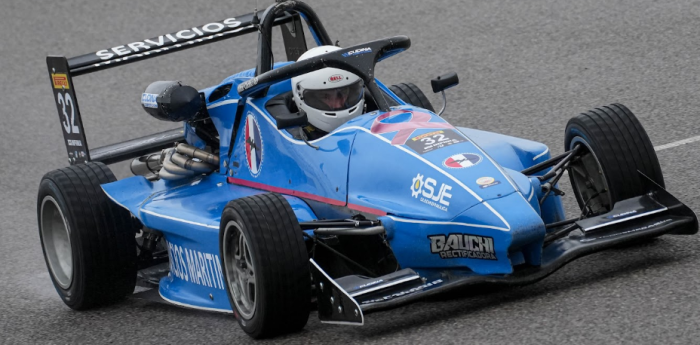 Miltón Cudina ganó una gran carrera de la Fórmula Nacional en Toay