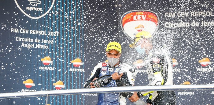 Andrés González hizo podio en España y espera volver al país 