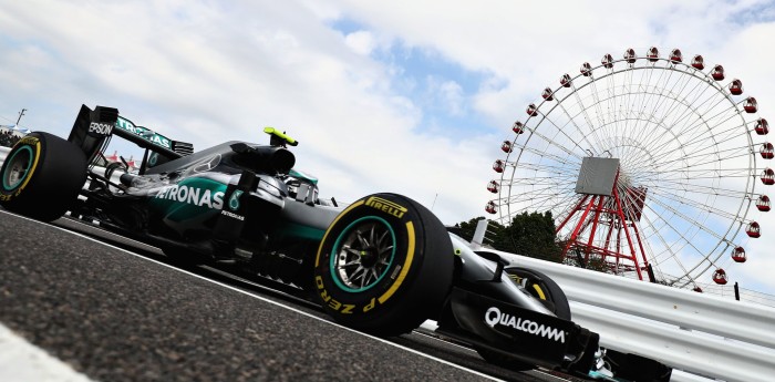 Rosberg adelante en Japón