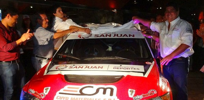 Abarca presentó su proyecto para Rally Argentino