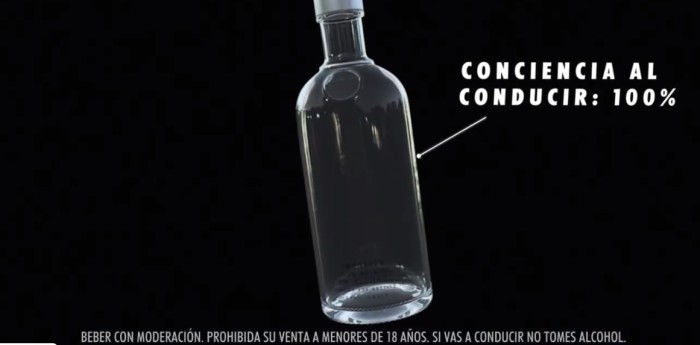 Absolut Nothing: alcohol y una campaña de conciencia vial