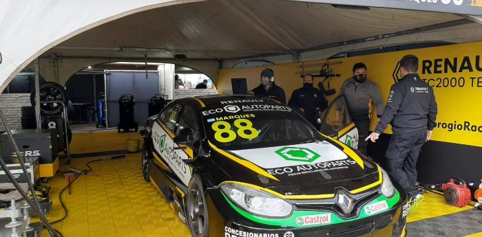 Márques lideró el entrenamiento del TC2000 en Paraná