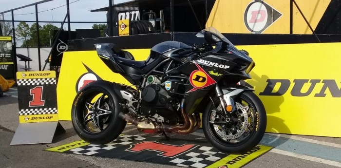 René Zanatta intentará quebrar el récord de velocidad con la Kawasaki Ninja H2