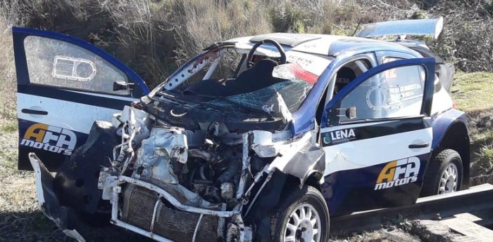 Tragedia en una prueba de Rally en Azul