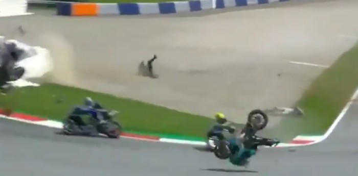 Rossi explotó contra Zarco: “Es un loco de atar”