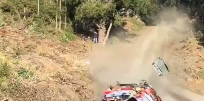 Terrible accidente de Neuville en Chile