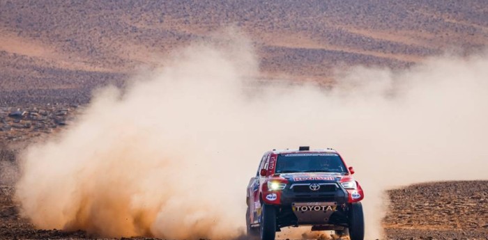 Al- Attiyah ganó la etapa y Peterhansel mantuvo el liderazgo en la general