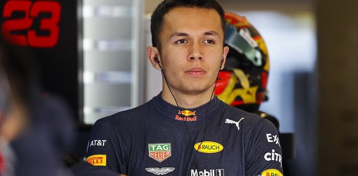 Alex Albon confirmado en Red Bull para 2020