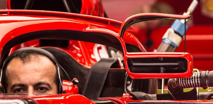 Ferrari se llevó la foto del día en España