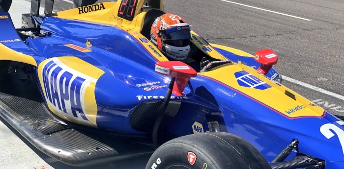 Rossi lideró los test de IndyCar en Indianápolis