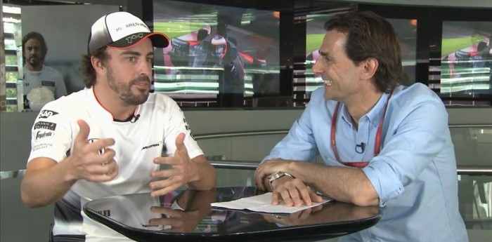 Alonso y De la Rosa corren juntos en Dubai