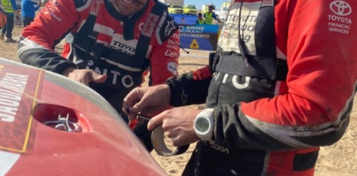 Fernando Alonso padeció las trampas del Dakar