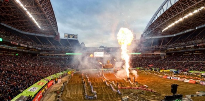 Seattle recibe al AMA Supercross con pronóstico de lluvia