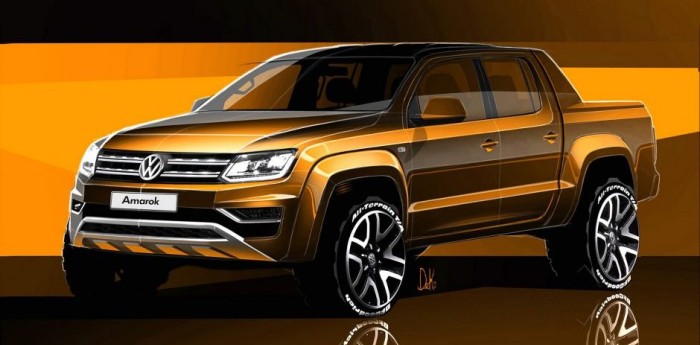 Se viene el restyling de la Volkswagen Amarok