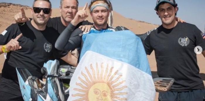 Manu Andujar, vencedor en el Rally de Marruecos